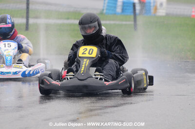 12/04/2009 : 1ère manche du Championnat Sud et 1ère manche du Championnat Régional Languedoc-Roussillon à Lavelanet (photos Julien Dejean) 2009 — karting