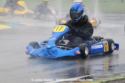 12/04/2009 : 1ère manche du Championnat Sud et 1ère manche du Championnat Régional Languedoc-Roussillon à Lavelanet (photos Julien Dejean) 2009 — karting