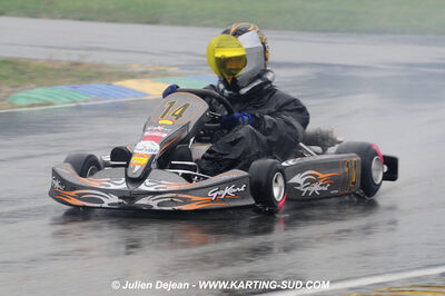12/04/2009 : 1ère manche du Championnat Sud et 1ère manche du Championnat Régional Languedoc-Roussillon à Lavelanet (photos Julien Dejean) 2009 — karting