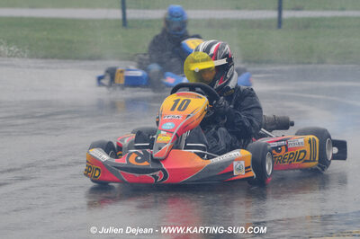 12/04/2009 : 1ère manche du Championnat Sud et 1ère manche du Championnat Régional Languedoc-Roussillon à Lavelanet (photos Julien Dejean) 2009 — karting