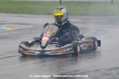 12/04/2009 : 1ère manche du Championnat Sud et 1ère manche du Championnat Régional Languedoc-Roussillon à Lavelanet (photos Julien Dejean) 2009 — karting