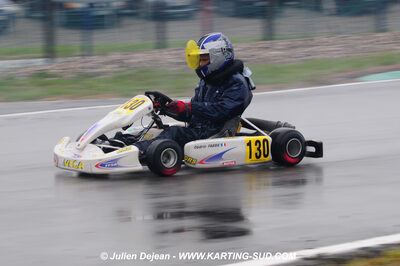 12/04/2009 : 1ère manche du Championnat Sud et 1ère manche du Championnat Régional Languedoc-Roussillon à Lavelanet (photos Julien Dejean) 2009 — karting