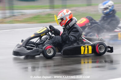 12/04/2009 : 1ère manche du Championnat Sud et 1ère manche du Championnat Régional Languedoc-Roussillon à Lavelanet (photos Julien Dejean) 2009 — karting