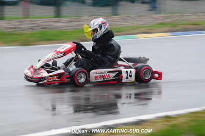 12/04/2009 : 1ère manche du Championnat Sud et 1ère manche du Championnat Régional Languedoc-Roussillon à Lavelanet (photos Julien Dejean) 2009 — karting