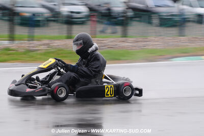 12/04/2009 : 1ère manche du Championnat Sud et 1ère manche du Championnat Régional Languedoc-Roussillon à Lavelanet (photos Julien Dejean) 2009 — karting