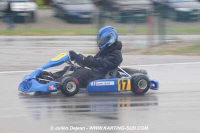 12/04/2009 : 1ère manche du Championnat Sud et 1ère manche du Championnat Régional Languedoc-Roussillon à Lavelanet (photos Julien Dejean) 2009 — karting