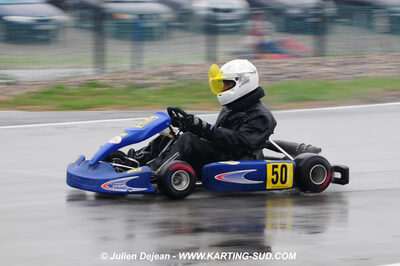12/04/2009 : 1ère manche du Championnat Sud et 1ère manche du Championnat Régional Languedoc-Roussillon à Lavelanet (photos Julien Dejean) 2009 — karting