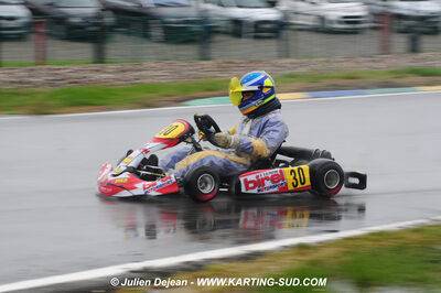 12/04/2009 : 1ère manche du Championnat Sud et 1ère manche du Championnat Régional Languedoc-Roussillon à Lavelanet (photos Julien Dejean) 2009 — karting