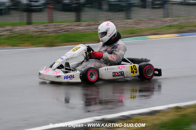 12/04/2009 : 1ère manche du Championnat Sud et 1ère manche du Championnat Régional Languedoc-Roussillon à Lavelanet (photos Julien Dejean) 2009 — karting
