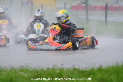 12/04/2009 : 1ère manche du Championnat Sud et 1ère manche du Championnat Régional Languedoc-Roussillon à Lavelanet (photos Julien Dejean) 2009 — karting