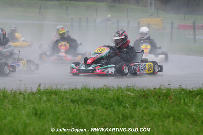 12/04/2009 : 1ère manche du Championnat Sud et 1ère manche du Championnat Régional Languedoc-Roussillon à Lavelanet (photos Julien Dejean) 2009 — karting