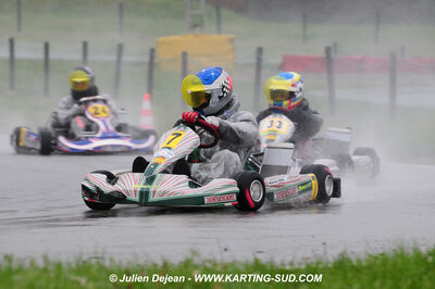 12/04/2009 : 1ère manche du Championnat Sud et 1ère manche du Championnat Régional Languedoc-Roussillon à Lavelanet (photos Julien Dejean) 2009 — karting