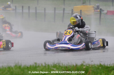 12/04/2009 : 1ère manche du Championnat Sud et 1ère manche du Championnat Régional Languedoc-Roussillon à Lavelanet (photos Julien Dejean) 2009 — karting