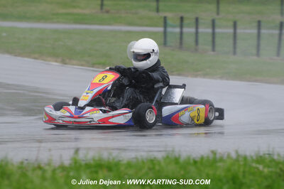 12/04/2009 : 1ère manche du Championnat Sud et 1ère manche du Championnat Régional Languedoc-Roussillon à Lavelanet (photos Julien Dejean) 2009 — karting