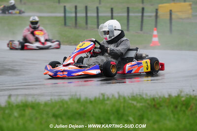 12/04/2009 : 1ère manche du Championnat Sud et 1ère manche du Championnat Régional Languedoc-Roussillon à Lavelanet (photos Julien Dejean) 2009 — karting