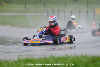 12/04/2009 : 1ère manche du Championnat Sud et 1ère manche du Championnat Régional Languedoc-Roussillon à Lavelanet (photos Julien Dejean) 2009 — karting