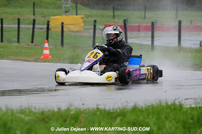 12/04/2009 : 1ère manche du Championnat Sud et 1ère manche du Championnat Régional Languedoc-Roussillon à Lavelanet (photos Julien Dejean) 2009 — karting