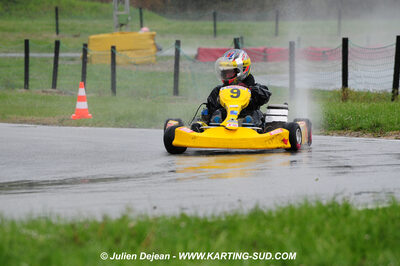 12/04/2009 : 1ère manche du Championnat Sud et 1ère manche du Championnat Régional Languedoc-Roussillon à Lavelanet (photos Julien Dejean) 2009 — karting
