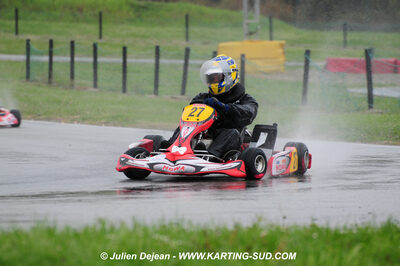 12/04/2009 : 1ère manche du Championnat Sud et 1ère manche du Championnat Régional Languedoc-Roussillon à Lavelanet (photos Julien Dejean) 2009 — karting