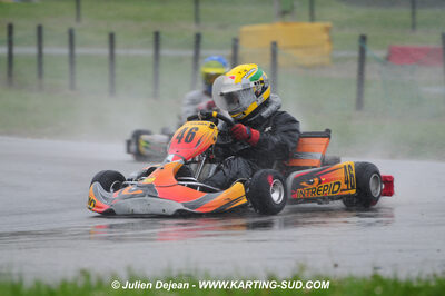 12/04/2009 : 1ère manche du Championnat Sud et 1ère manche du Championnat Régional Languedoc-Roussillon à Lavelanet (photos Julien Dejean) 2009 — karting