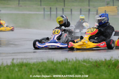 12/04/2009 : 1ère manche du Championnat Sud et 1ère manche du Championnat Régional Languedoc-Roussillon à Lavelanet (photos Julien Dejean) 2009 — karting
