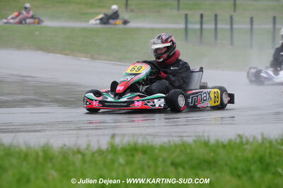 12/04/2009 : 1ère manche du Championnat Sud et 1ère manche du Championnat Régional Languedoc-Roussillon à Lavelanet (photos Julien Dejean) 2009 — karting