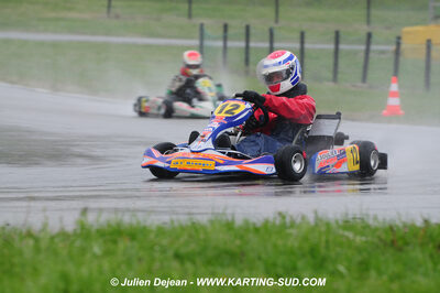 12/04/2009 : 1ère manche du Championnat Sud et 1ère manche du Championnat Régional Languedoc-Roussillon à Lavelanet (photos Julien Dejean) 2009 — karting