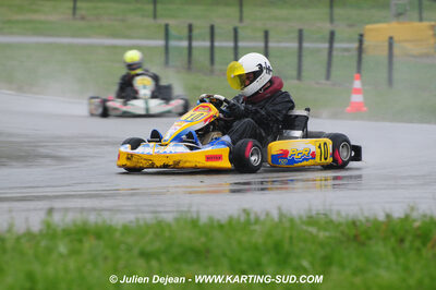 12/04/2009 : 1ère manche du Championnat Sud et 1ère manche du Championnat Régional Languedoc-Roussillon à Lavelanet (photos Julien Dejean) 2009 — karting