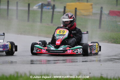12/04/2009 : 1ère manche du Championnat Sud et 1ère manche du Championnat Régional Languedoc-Roussillon à Lavelanet (photos Julien Dejean) 2009 — karting