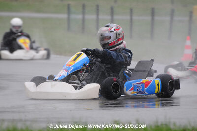 12/04/2009 : 1ère manche du Championnat Sud et 1ère manche du Championnat Régional Languedoc-Roussillon à Lavelanet (photos Julien Dejean) 2009 — karting