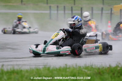 12/04/2009 : 1ère manche du Championnat Sud et 1ère manche du Championnat Régional Languedoc-Roussillon à Lavelanet (photos Julien Dejean) 2009 — karting