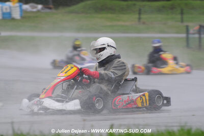 12/04/2009 : 1ère manche du Championnat Sud et 1ère manche du Championnat Régional Languedoc-Roussillon à Lavelanet (photos Julien Dejean) 2009 — karting