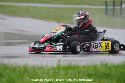 12/04/2009 : 1ère manche du Championnat Sud et 1ère manche du Championnat Régional Languedoc-Roussillon à Lavelanet (photos Julien Dejean) 2009 — karting