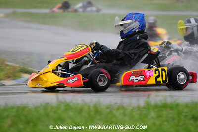 12/04/2009 : 1ère manche du Championnat Sud et 1ère manche du Championnat Régional Languedoc-Roussillon à Lavelanet (photos Julien Dejean) 2009 — karting