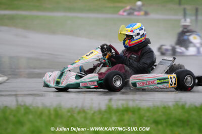 12/04/2009 : 1ère manche du Championnat Sud et 1ère manche du Championnat Régional Languedoc-Roussillon à Lavelanet (photos Julien Dejean) 2009 — karting