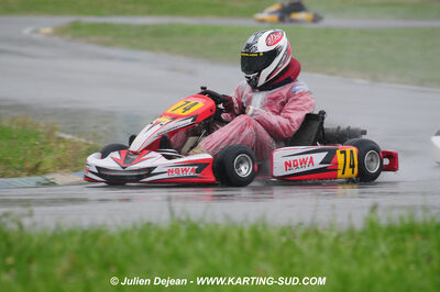 12/04/2009 : 1ère manche du Championnat Sud et 1ère manche du Championnat Régional Languedoc-Roussillon à Lavelanet (photos Julien Dejean) 2009 — karting