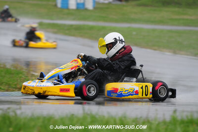12/04/2009 : 1ère manche du Championnat Sud et 1ère manche du Championnat Régional Languedoc-Roussillon à Lavelanet (photos Julien Dejean) 2009 — karting