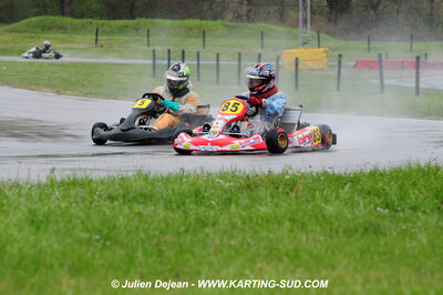 12/04/2009 : 1ère manche du Championnat Sud et 1ère manche du Championnat Régional Languedoc-Roussillon à Lavelanet (photos Julien Dejean) 2009 — karting