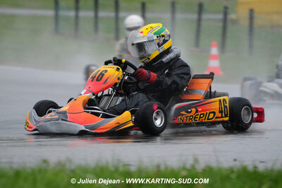 12/04/2009 : 1ère manche du Championnat Sud et 1ère manche du Championnat Régional Languedoc-Roussillon à Lavelanet (photos Julien Dejean) 2009 — karting