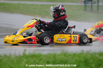 12/04/2009 : 1ère manche du Championnat Sud et 1ère manche du Championnat Régional Languedoc-Roussillon à Lavelanet (photos Julien Dejean) 2009 — karting