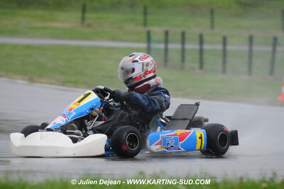 12/04/2009 : 1ère manche du Championnat Sud et 1ère manche du Championnat Régional Languedoc-Roussillon à Lavelanet (photos Julien Dejean) 2009 — karting