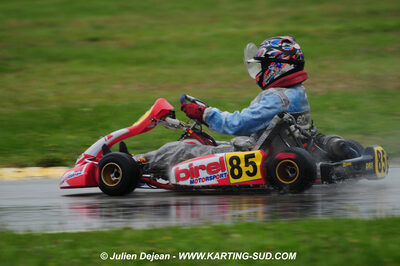 12/04/2009 : 1ère manche du Championnat Sud et 1ère manche du Championnat Régional Languedoc-Roussillon à Lavelanet (photos Julien Dejean) 2009 — karting