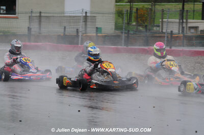 12/04/2009 : 1ère manche du Championnat Sud et 1ère manche du Championnat Régional Languedoc-Roussillon à Lavelanet (photos Julien Dejean) 2009 — karting