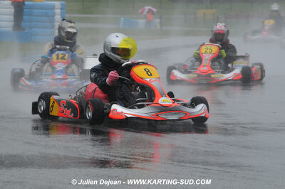 12/04/2009 : 1ère manche du Championnat Sud et 1ère manche du Championnat Régional Languedoc-Roussillon à Lavelanet (photos Julien Dejean) 2009 — karting