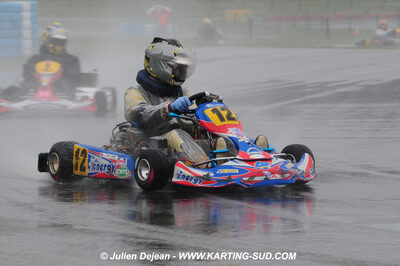 12/04/2009 : 1ère manche du Championnat Sud et 1ère manche du Championnat Régional Languedoc-Roussillon à Lavelanet (photos Julien Dejean) 2009 — karting