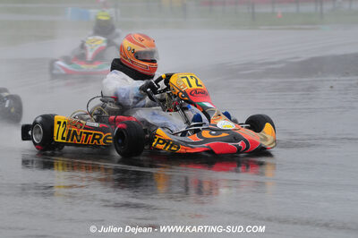 12/04/2009 : 1ère manche du Championnat Sud et 1ère manche du Championnat Régional Languedoc-Roussillon à Lavelanet (photos Julien Dejean) 2009 — karting