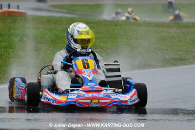 12/04/2009 : 1ère manche du Championnat Sud et 1ère manche du Championnat Régional Languedoc-Roussillon à Lavelanet (photos Julien Dejean) 2009 — karting