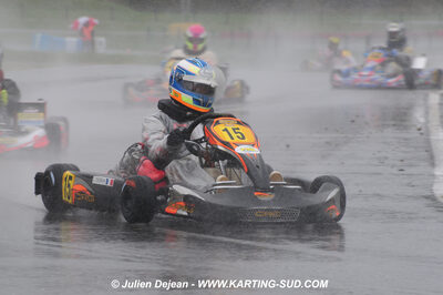 12/04/2009 : 1ère manche du Championnat Sud et 1ère manche du Championnat Régional Languedoc-Roussillon à Lavelanet (photos Julien Dejean) 2009 — karting