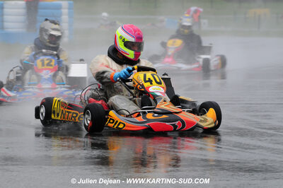 12/04/2009 : 1ère manche du Championnat Sud et 1ère manche du Championnat Régional Languedoc-Roussillon à Lavelanet (photos Julien Dejean) 2009 — karting