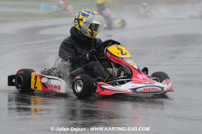 12/04/2009 : 1ère manche du Championnat Sud et 1ère manche du Championnat Régional Languedoc-Roussillon à Lavelanet (photos Julien Dejean) 2009 — karting